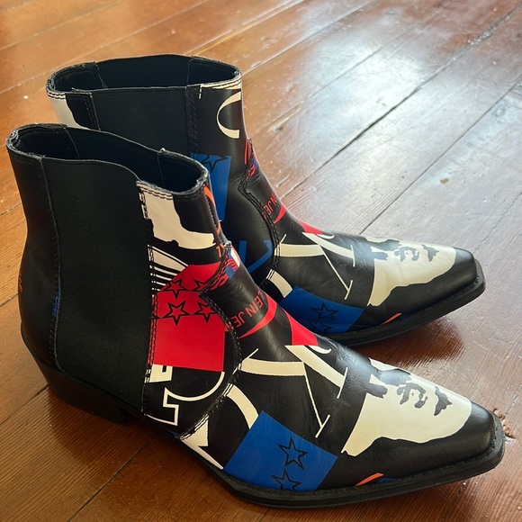 CK Leather Shoes